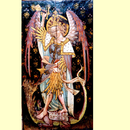 St. Michael on Ranworth, St. Helen's, Painted mediaeval screen
